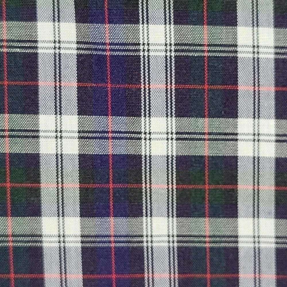 Polo Ralph Lauren Oxford Shirt Men's XXL 18 Plaid Yarmouth Button Down Blue